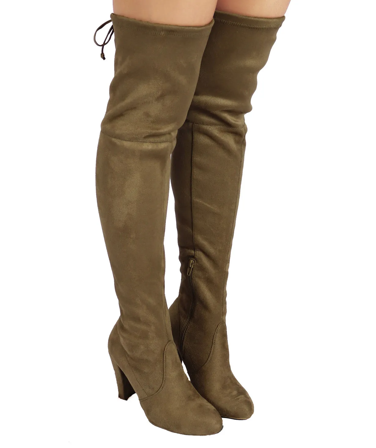 AMAYA-01 Wild Diva Women's Over The Knee Boot