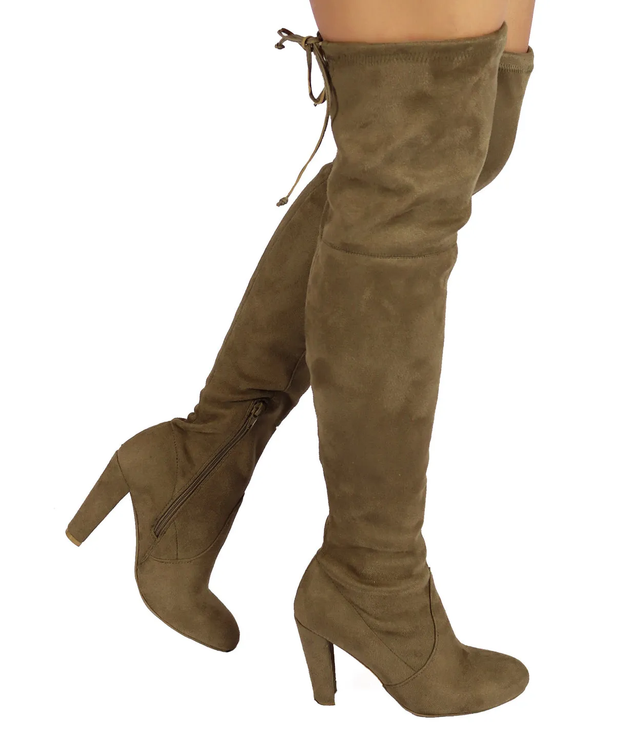 AMAYA-01 Wild Diva Women's Over The Knee Boot