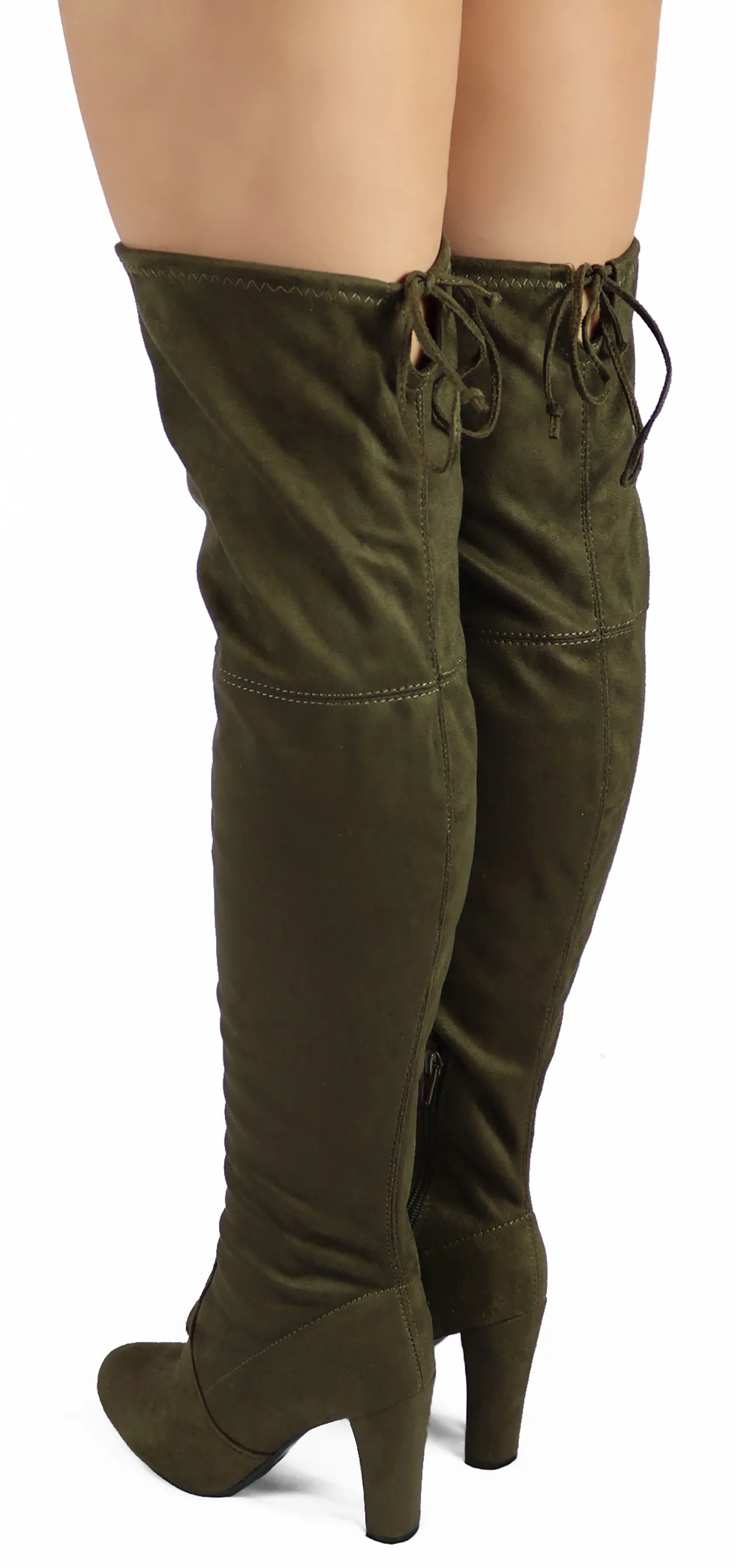 AMAYA-01 Wild Diva Women's Over The Knee Boot
