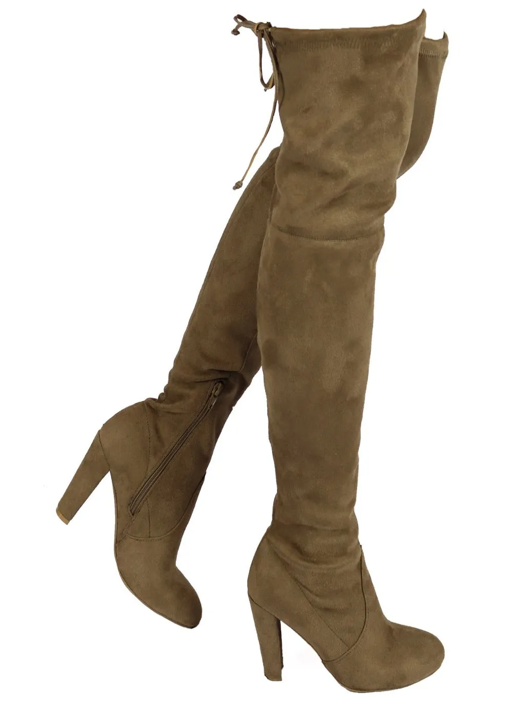 AMAYA-01 Wild Diva Women's Over The Knee Boot