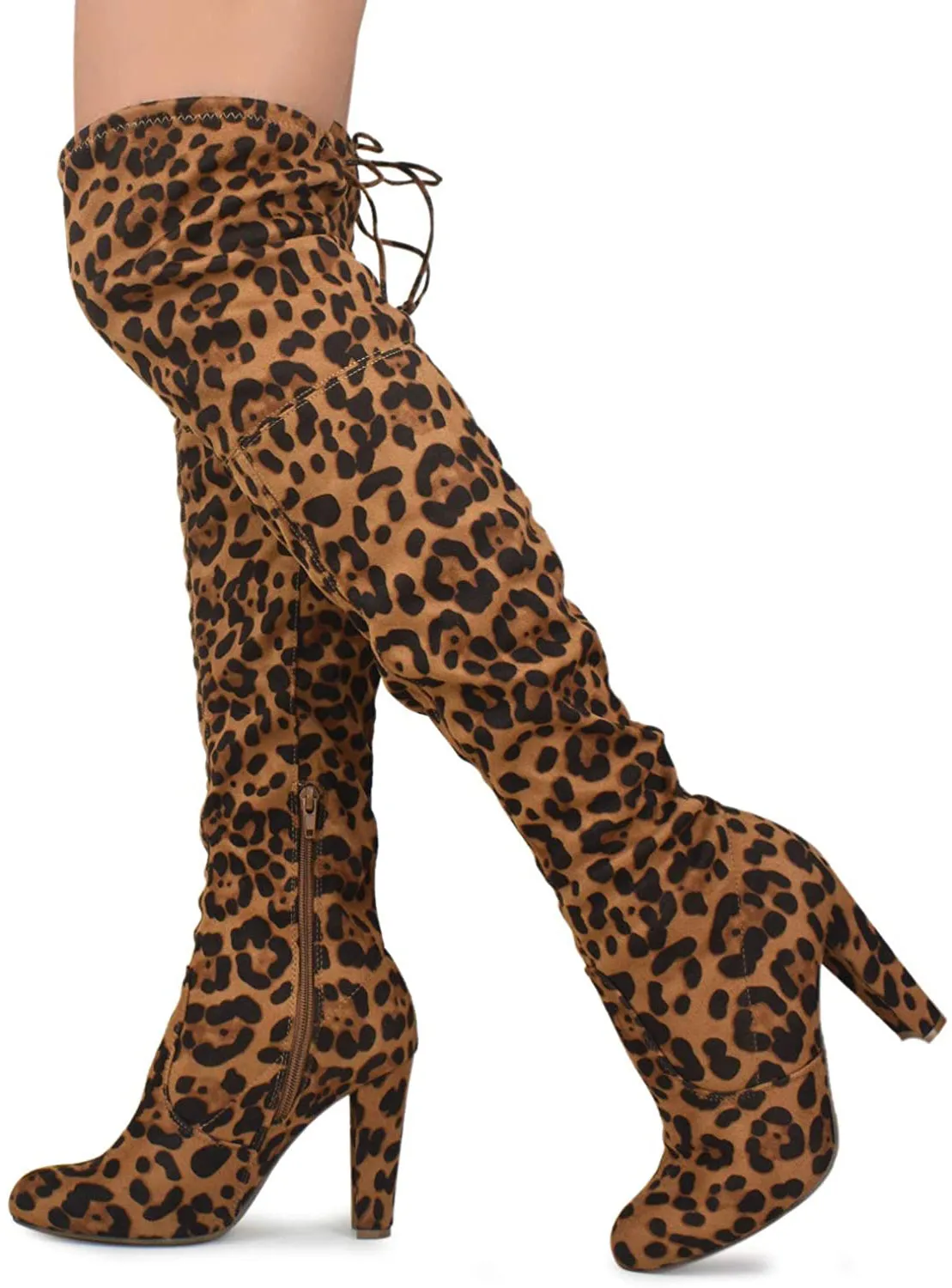 AMAYA-01 Wild Diva Women's Over The Knee Boot