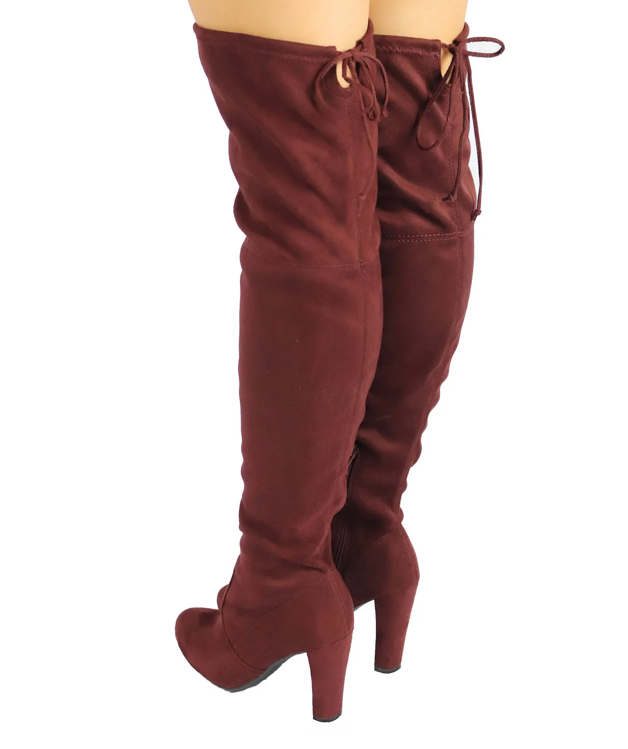 AMAYA-01 Wild Diva Women's Over The Knee Boot