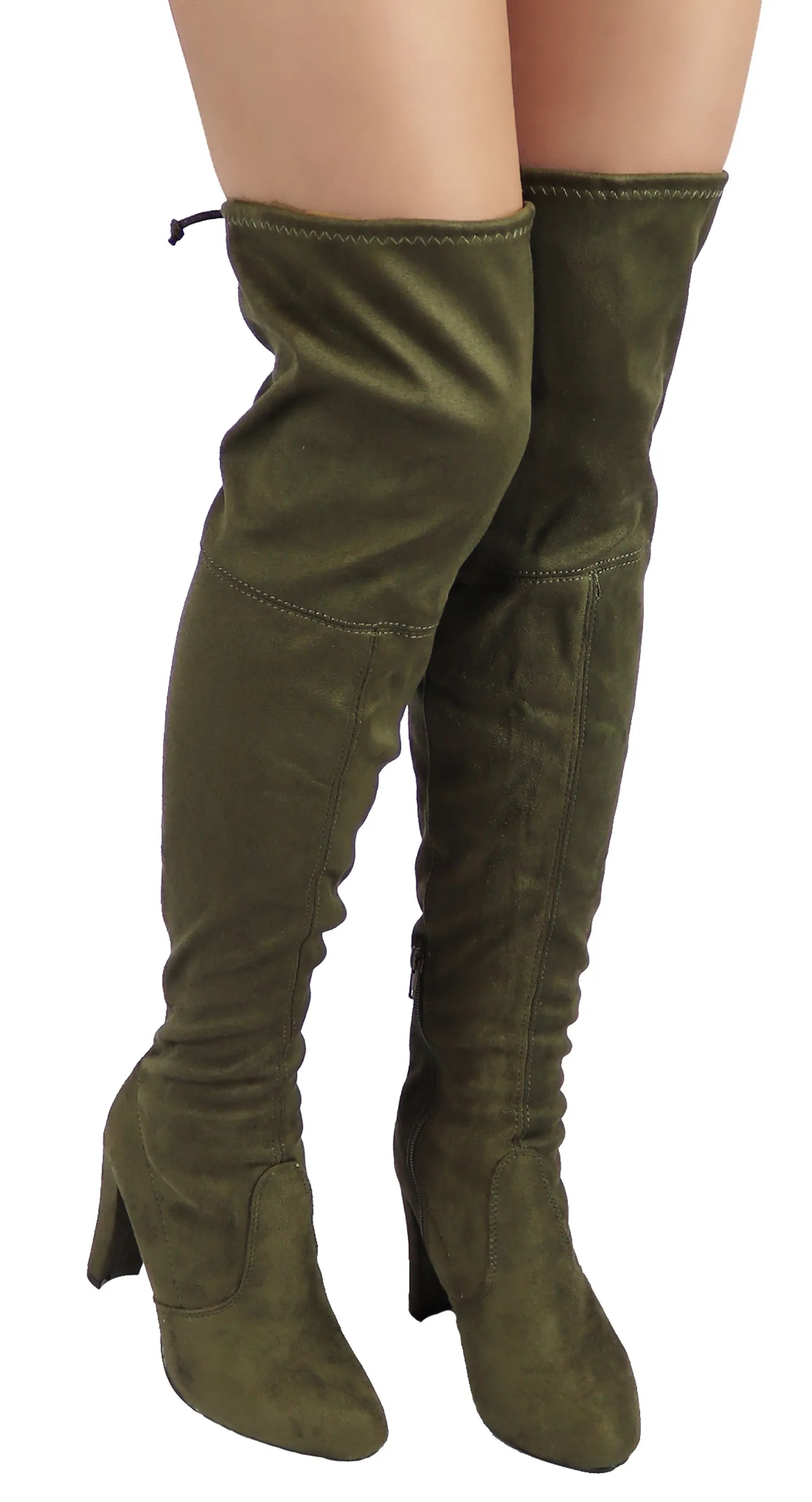 AMAYA-01 Wild Diva Women's Over The Knee Boot