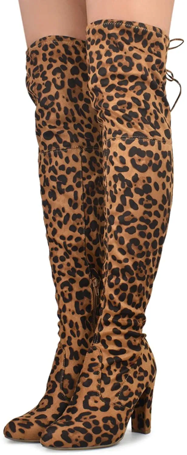 AMAYA-01 Wild Diva Women's Over The Knee Boot