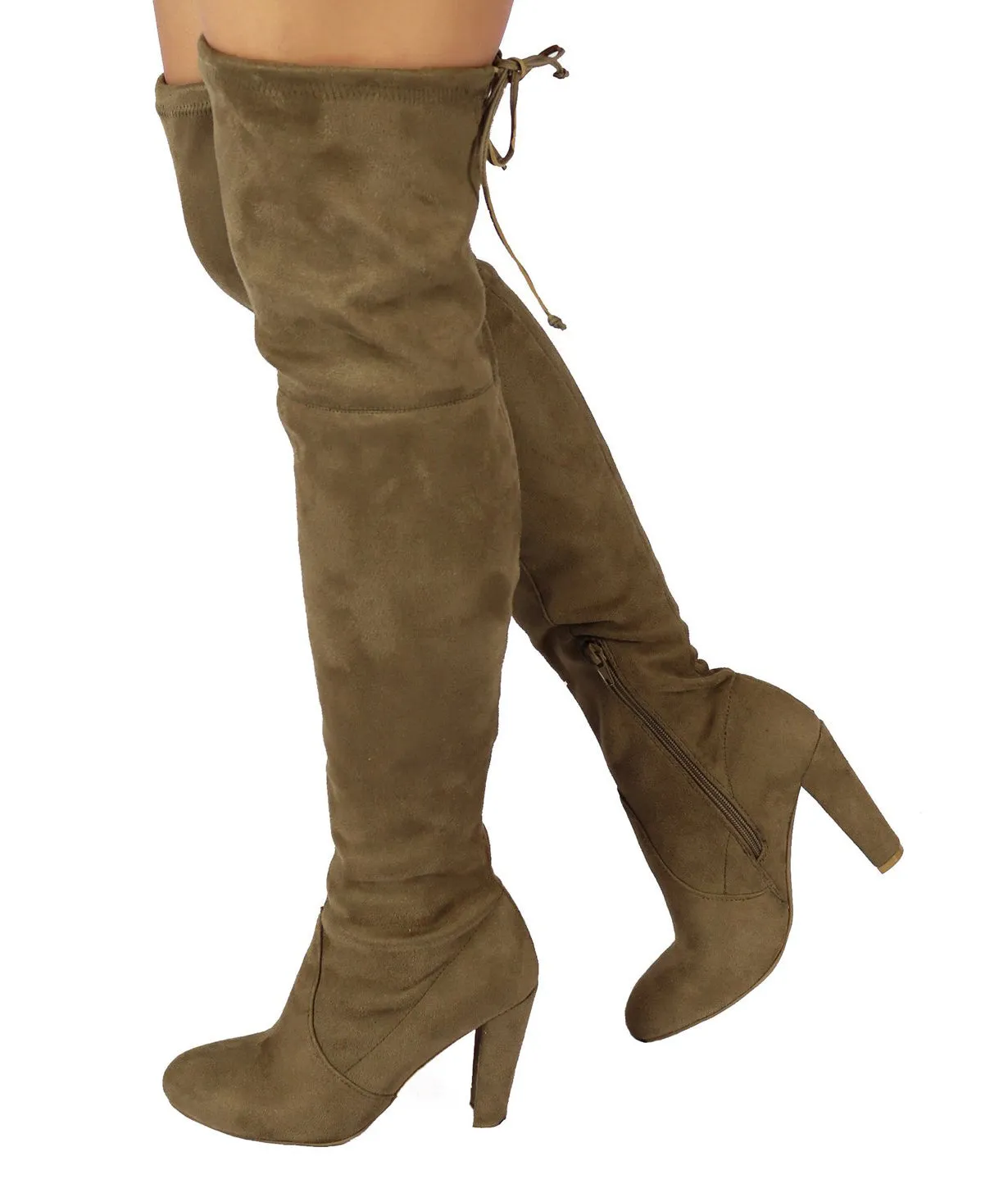 AMAYA-01 Wild Diva Women's Over The Knee Boot