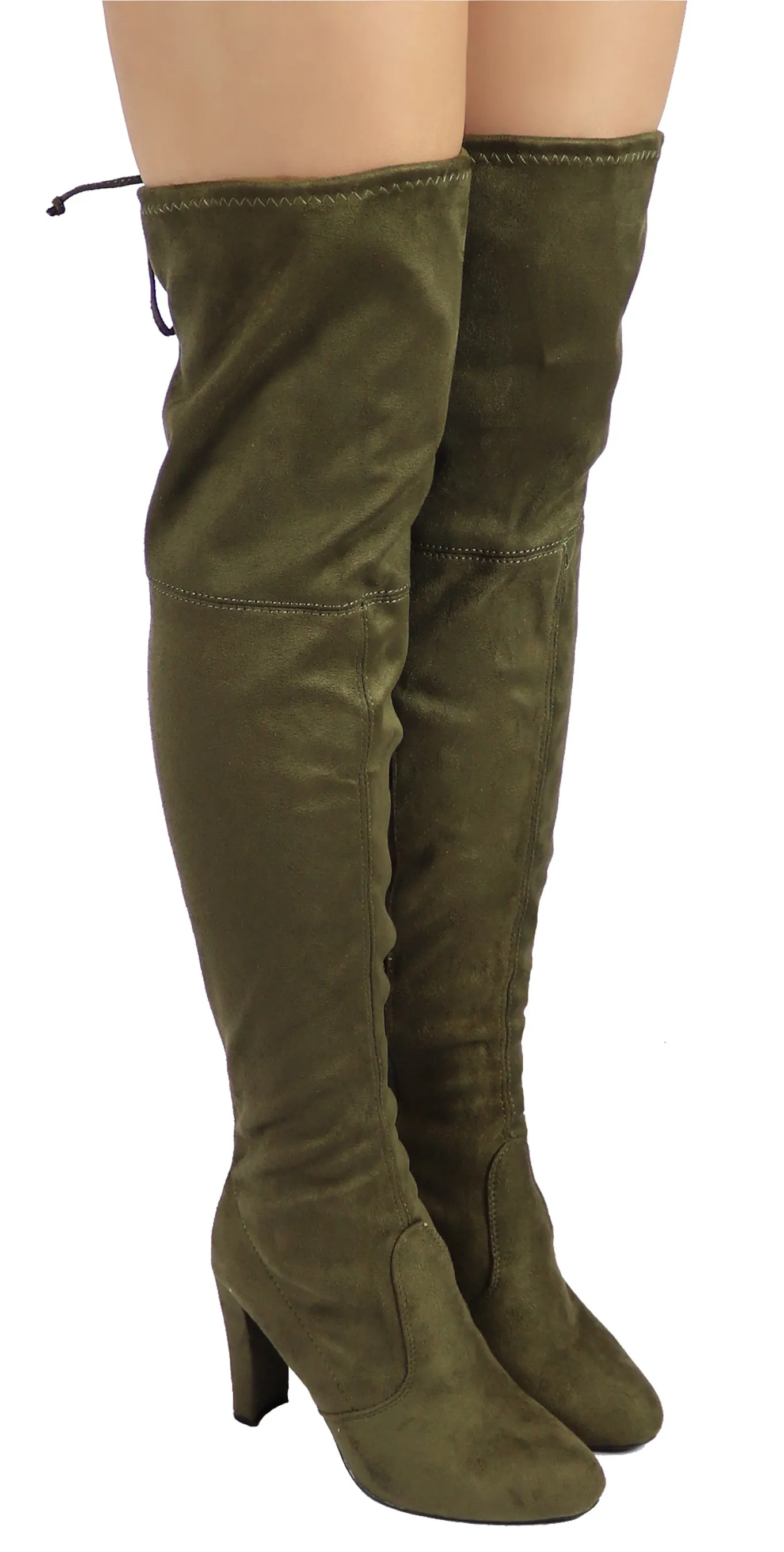 AMAYA-01 Wild Diva Women's Over The Knee Boot