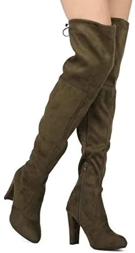 AMAYA-01 Wild Diva Women's Over The Knee Boot